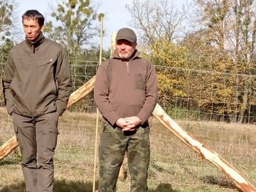 Nowy sad w Tadzinie założony 22.10.2021r. w ramach projektu Owoce pamięci, 